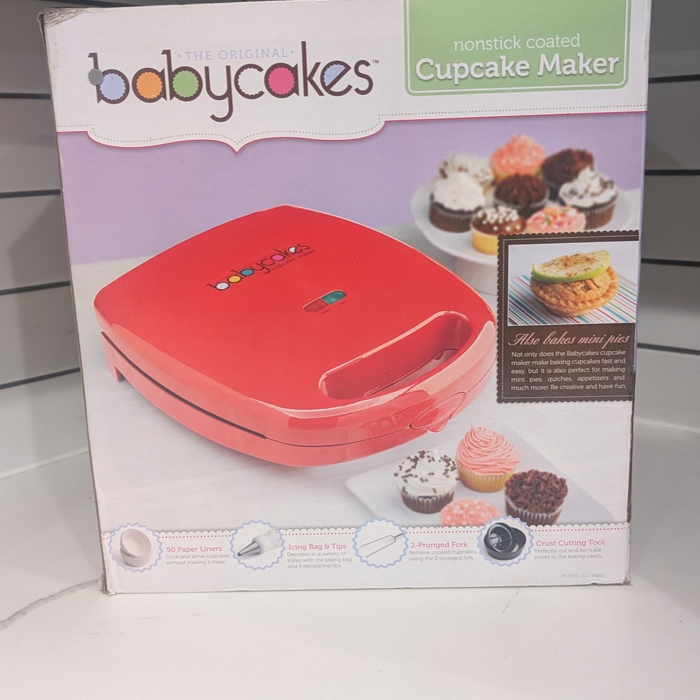 Babycakes Red Cupcake Maker